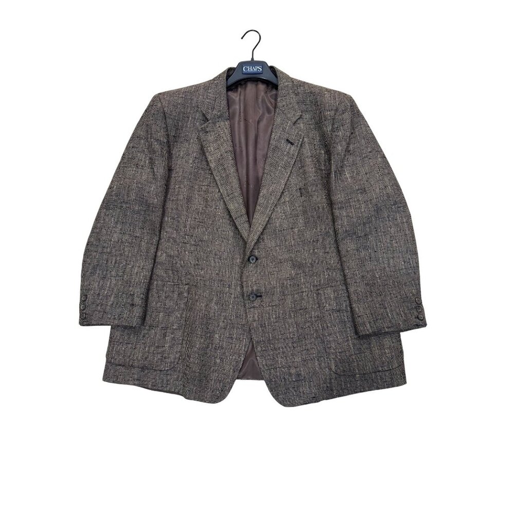 NWT Givenchy Gentleman Paris Wool Silk Blazer Brown Tailored Men 50R Business